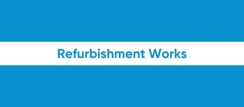 Refurbishment Works - Temporary Closure Notice cover