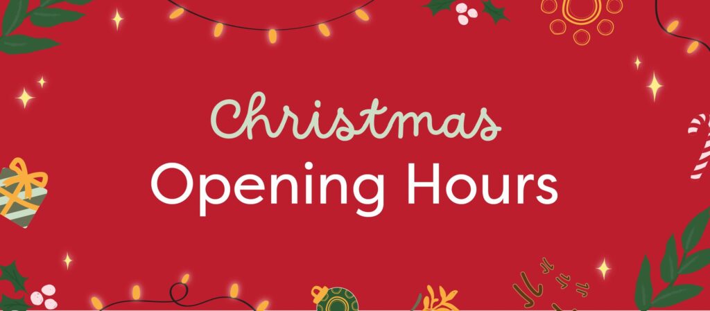 2025 HOLIDAY SEASON OPERATING HOURS - MOUNT ANNAN cover